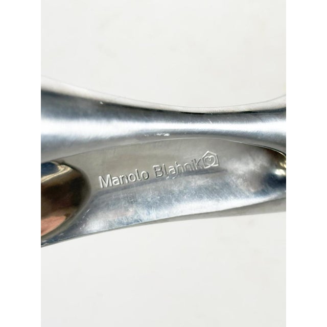Metal Shoehorn in Aluminum, France, 1970 For Sale - Image 7 of 9