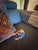 Textile Matching Pair of Vintage Persian Style Rug Pillows For Sale - Image 7 of 9