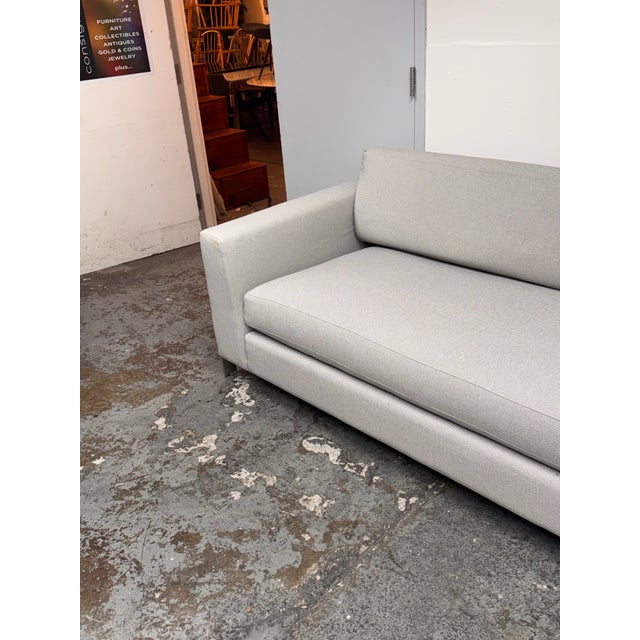 Design Plus Gallery presents the Altura Sofa from Room & Board. This modern sofa has broad track arms, slim stainless...