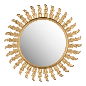 Sun Mirror in Gold
