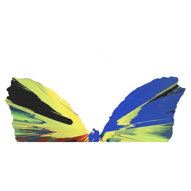 Damien Hirst, Butterfly, 2009, Acrylic Painting on Paper For Sale - Image 5 of 8