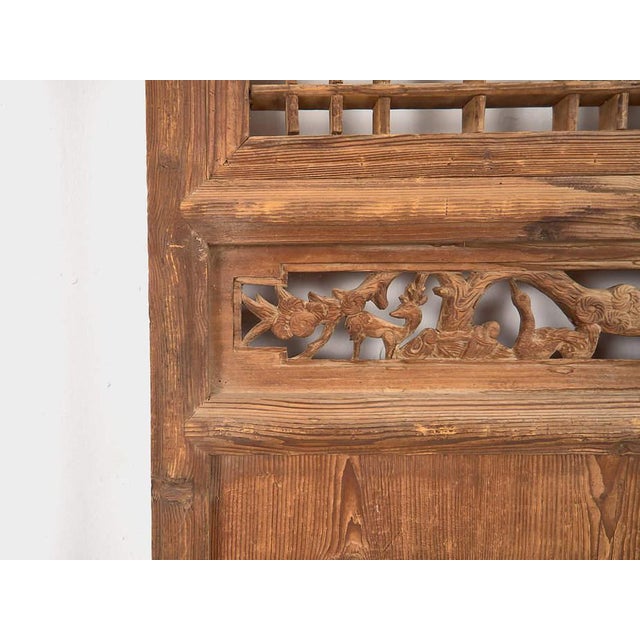 Antique Chinese Wooden Door, 1890s For Sale - Image 5 of 8