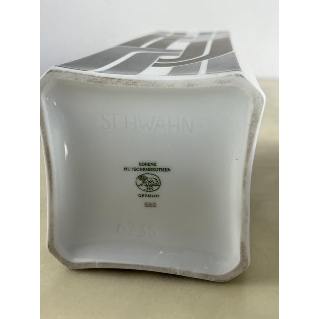 German Ceramic Vases by Hermann Schwahn for Hutschenreuther, 1970s, Set of 2 For Sale - Image 13 of 15