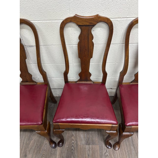 Vintage Pennsylvania House Solid Cherry Dining Chairs - Set of 6 For Sale In Kansas City - Image 6 of 13