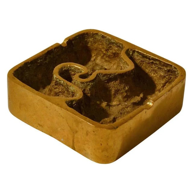 Bronze Sculpture Ashtray or Paperweight, 1970s For Sale - Image 6 of 6