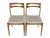 Set of Mid-Century Danish Modern Dining Chairs, 1970s For Sale