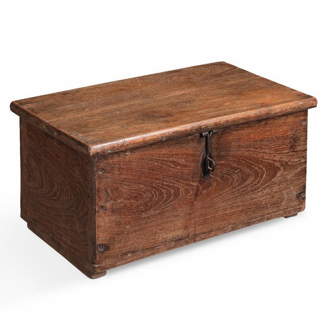 Vintage Indian Storage Box, 1930s For Sale - Image 6 of 6