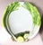 Italian Pair Large 20th Century Trompe l'Oeil Italian Serving Platters/Bowls - Leeks Cabbage & Lemons For Sale - Image 3 of 8