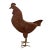Early 20th Century Folk Art Hand-Made Iron Rooster For Sale - Image 5 of 13