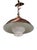 Mid 20th Century Kitchen Chandelier Copper Finish With Glass Shade by the Progressive Mfg.Co. For Sale - Image 14 of 14