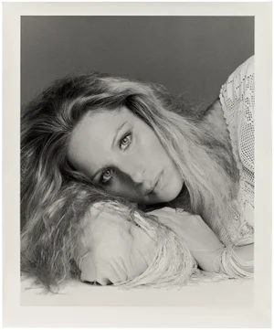 Barbra Striesand Vintage Silver Gelatin Print by Francesco Scavullo