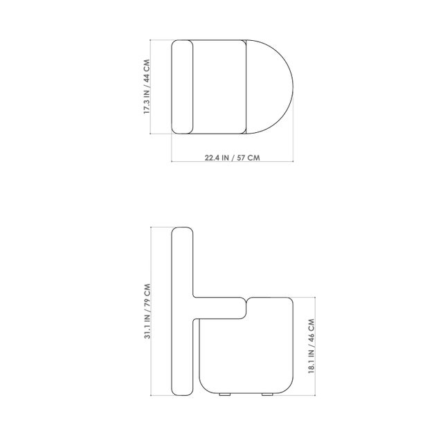 Fossil Dining Chair - Boucle Fabric For Sale - Image 11 of 11