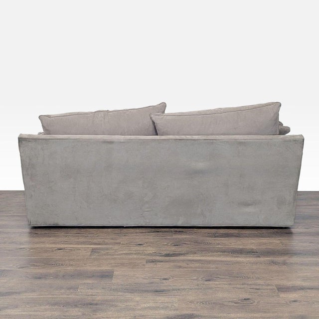 Room & Board Gray Fabric Sleeper Sofa With Pull-Out Mattress For Sale In San Francisco - Image 6 of 12