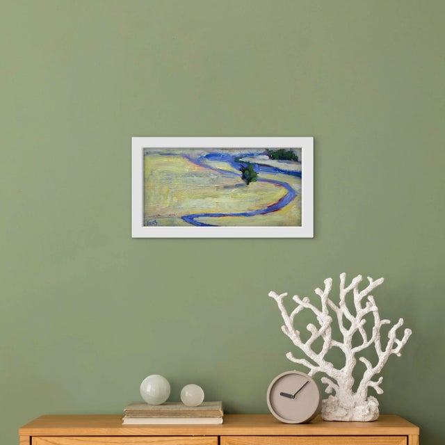 Quiet Places & Journeys — Modern Abstract Landscape (Original Oil Painting) For Sale - Image 18 of 18