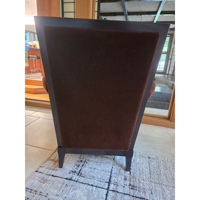 Donghia Panama Fauteuil Chairs (2) For Sale - Image 12 of 13
