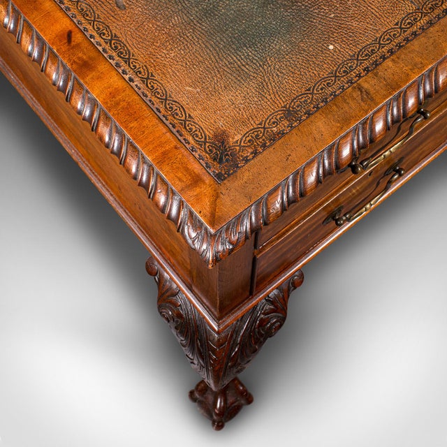 1910's Antique Clerk's Desk For Sale - Image 9 of 12