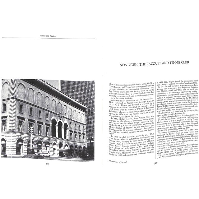 "The Willis Faber Book of Tennis & Rackets" 1980 Lord Aberdare For Sale - Image 12 of 12