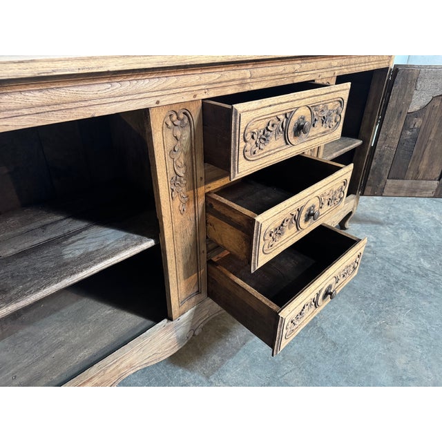 French Oak Enfilade, 1800s For Sale - Image 9 of 16