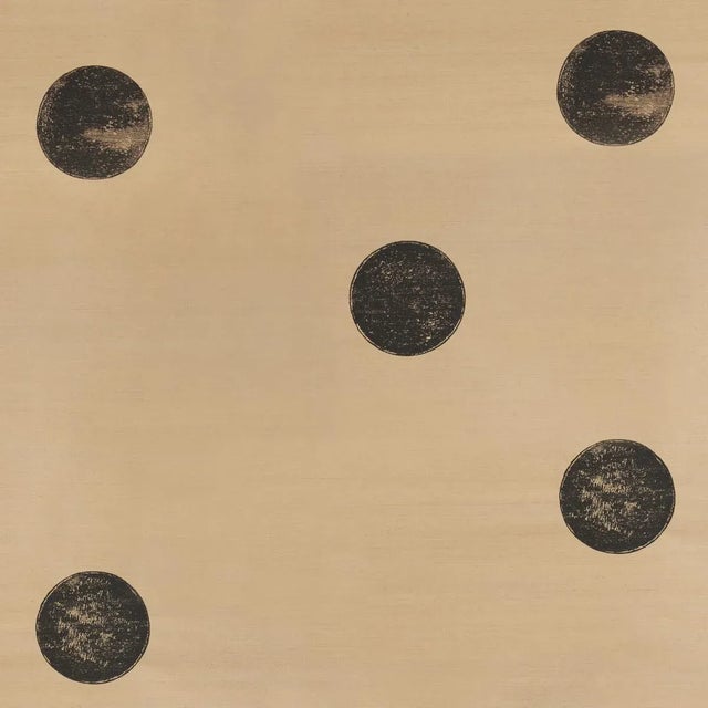 Schumacher X Backdrop Monte Carlo Sisal 2 Panel Set In Oatmeal For Sale