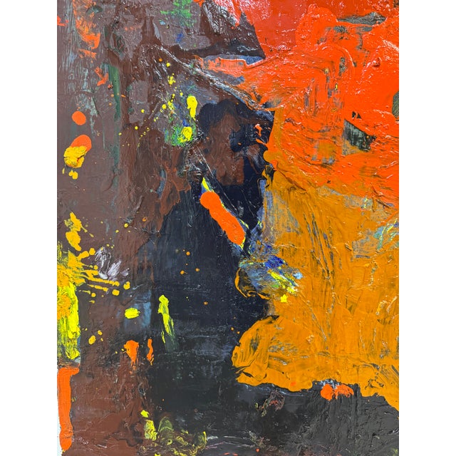 Tectonic Heat, Contemporary Abstract Painting by Matt Higgins For Sale - Image 9 of 9