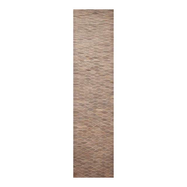 Nazmiyal Collection Modern Kilim Runner Rug For Sale
