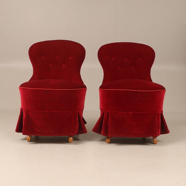 Swedish Emma Chairs, 1930s, Set of 2 For Sale - Image 6 of 11