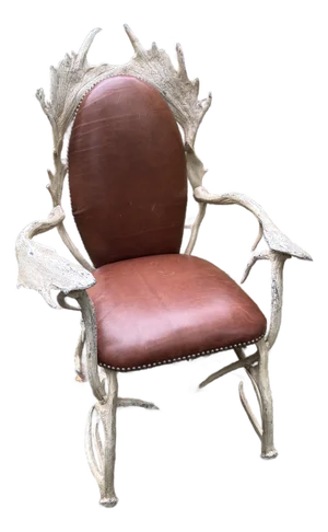 Arthur Court Faux Antler Arm Chair