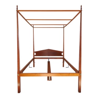Eldred Wheeler Cherry Pencil Poster Queen Size Bed For Sale
