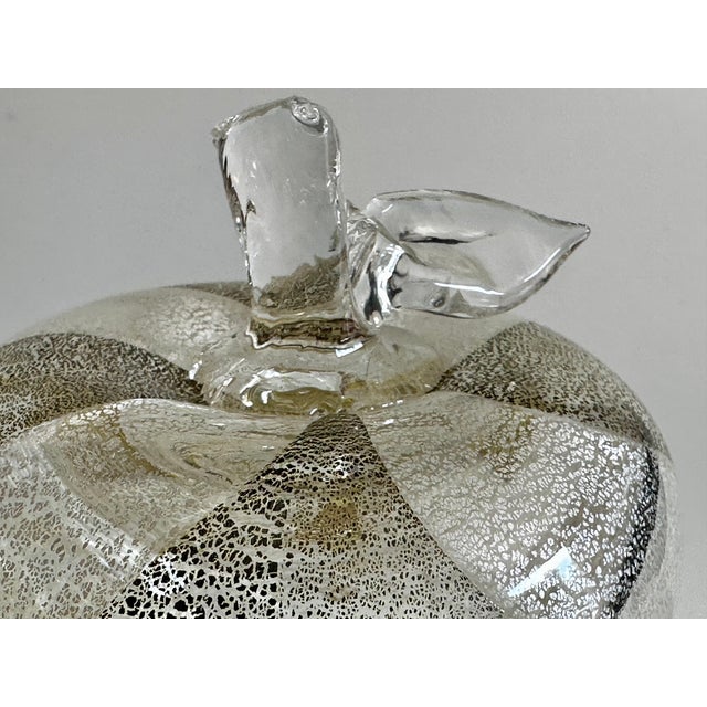 Murano Glass Apple and Pear by Seguso Viro, Italy, 1990s, Set of 2 For Sale - Image 6 of 17