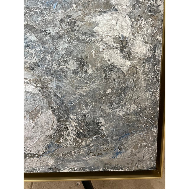 Abstract Moon Rising - Canvas Art - Designed by Cheryl P. Kohloff For Sale - Image 3 of 7