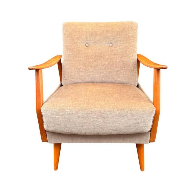 Contemporary European Modernist Lounge Chair attributed to De Ster Gelderland For Sale - Image 3 of 5