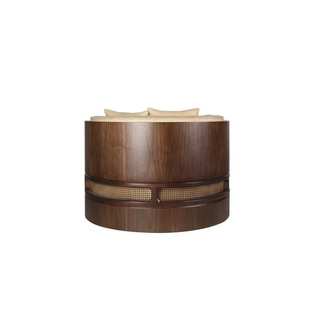 Brooks Chaise Longue by Wood Tailors Club For Sale - Image 4 of 10