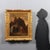 Oil on canvas. French school, mid-19th century. The scene, set at the entrance to the park of a villa during a romantic...