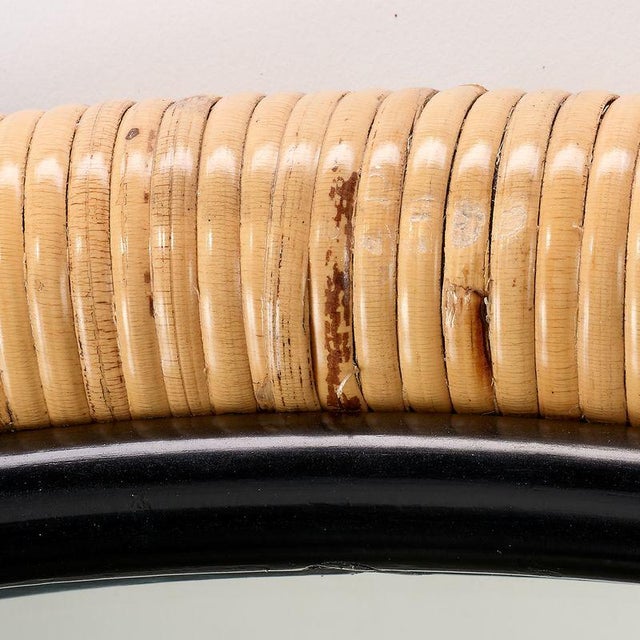 Jamie Young Saltwater Floor Mirror, Black For Sale - Image 4 of 5