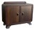 1940s Art Deco Waterfall Cabinet For Sale