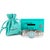 Metal Ladies Tiffany & Co. Blue Atlas 2-Hand 24mm 62867485 Diamond Steel Quartz Watch For Sale - Image 7 of 9