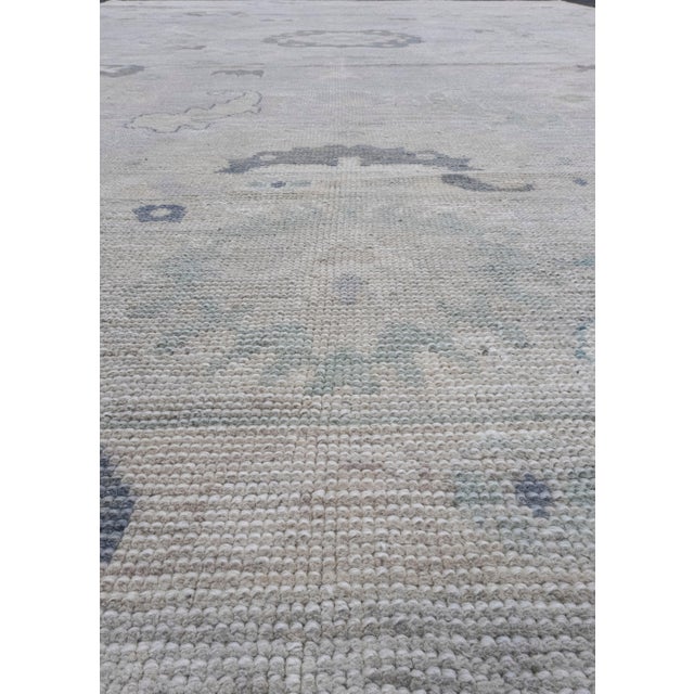 Turkish Oushak Rug 9'6" x 13'1" For Sale In Houston - Image 6 of 8