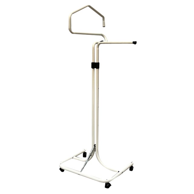 Postmodern German Foldable Metal Stummer Diener Coat Rack Dressboy, 1980s For Sale