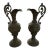Antique Guilded Cast Brass or Bronze Ornate Renaissance Ewers / Pitchers- a Pair For Sale