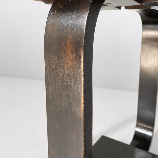 Art Deco Italian Coffee Table in Wood and Black Wood, 1930s For Sale - Image 9 of 14