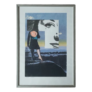 Hardy Strid, Composition, 1950s, Color Lithograph, Framed For Sale