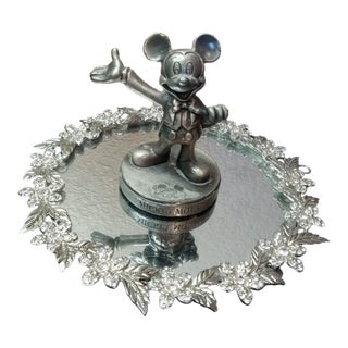 Disney Hudson Pewter Mickey Mouse Figurine For Sale
