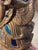 Wood Antique c.1920's/30's Pair of Monumental Burmese Carved Wood Gilt Temple Guardian Lions / Foo Dogs For Sale - Image 7 of 18