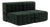 Curt Modular Set - Flexible 2-Seater - Dama - 0061 (Dark Green) by Ambivalenz, Set of 4 For Sale