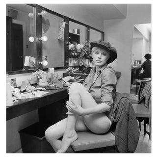 Backstage Faithfull, 1974, Silver Gelatin Fibre Print For Sale