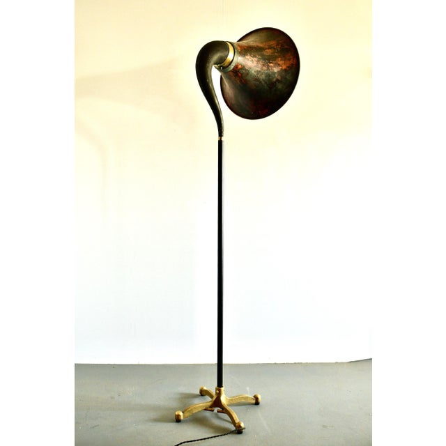 1920s Giant Gramophone Floor Lamp For Sale - Image 9 of 11
