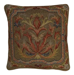 Handmade Needlepoint Throw Pillow