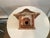 Wood Birchbark Birdhouse in the Style of Native American Arts and Crafts For Sale - Image 7 of 9