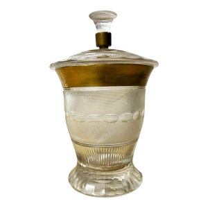 Late 19th Century Large Moser Splendid Gold Band Champagne/Ice Bucket/Punch Bowl