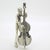 Vintage Italian Genuine Silver Cellist Large Figurine from Arezzo Toscane, 1970s For Sale - Image 18 of 18